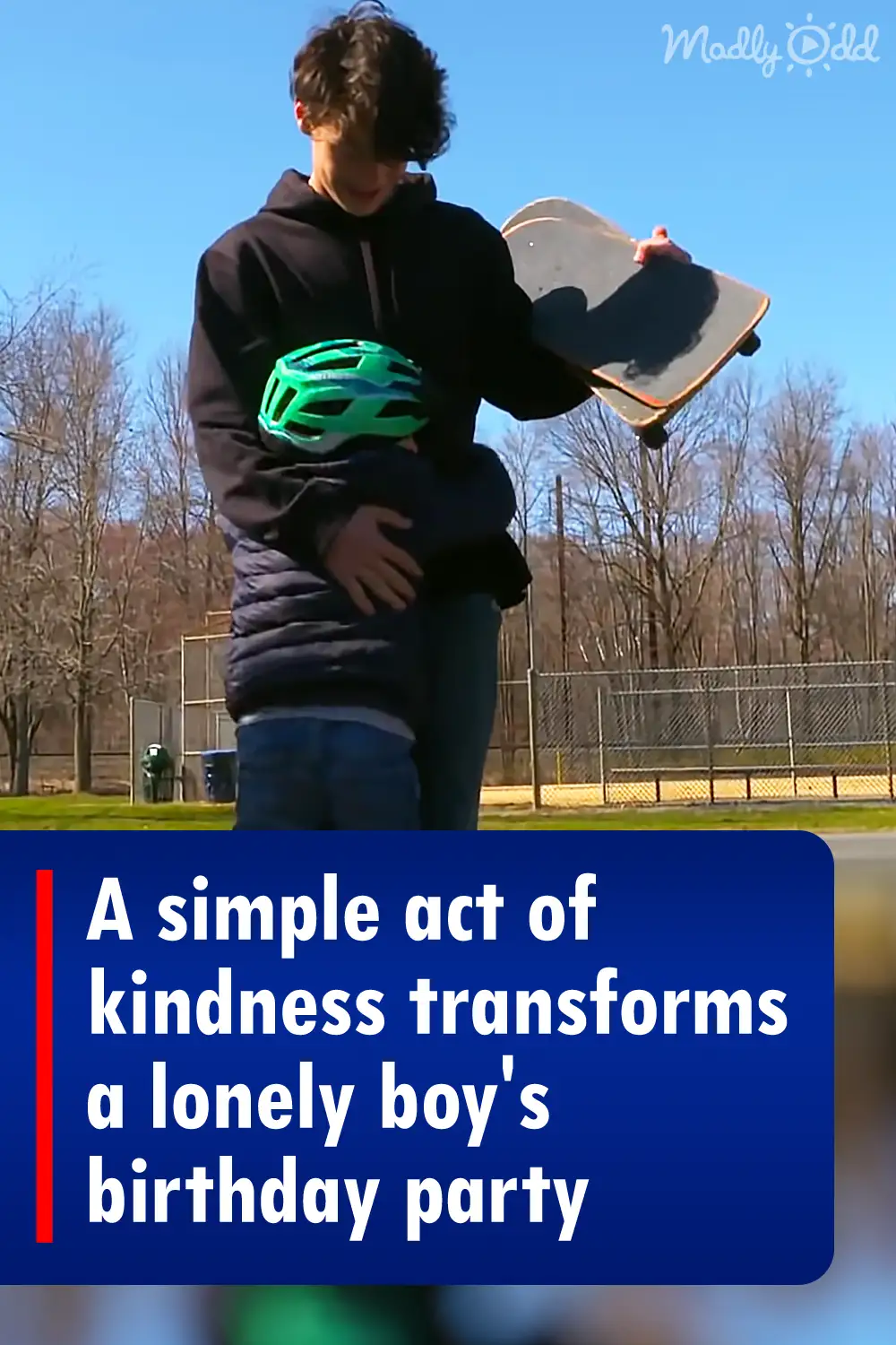 A simple act of kindness transforms a lonely boy's birthday party