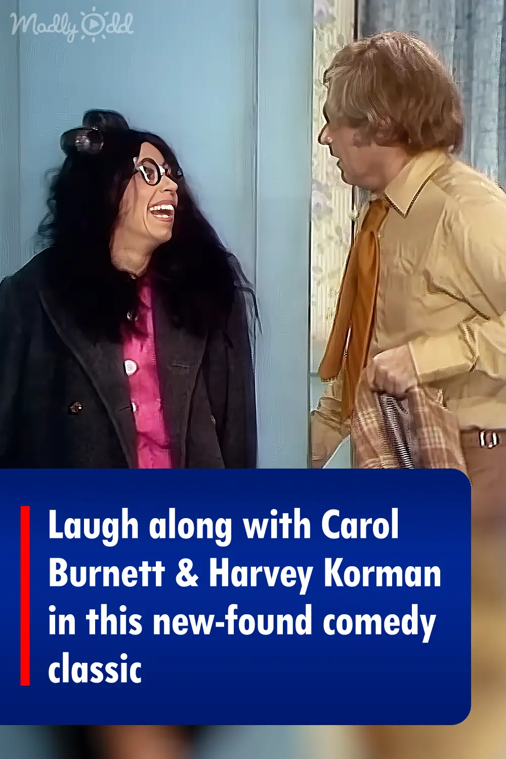 Laugh along with Carol Burnett & Harvey Korman in this new-found comedy classic