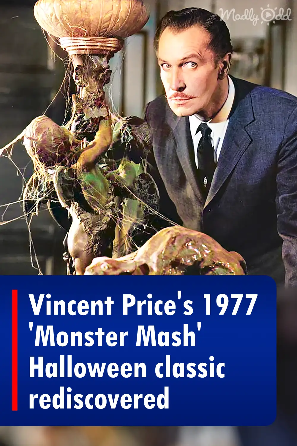 Vincent Price's 1977  'Monster Mash' Halloween classic rediscovered
