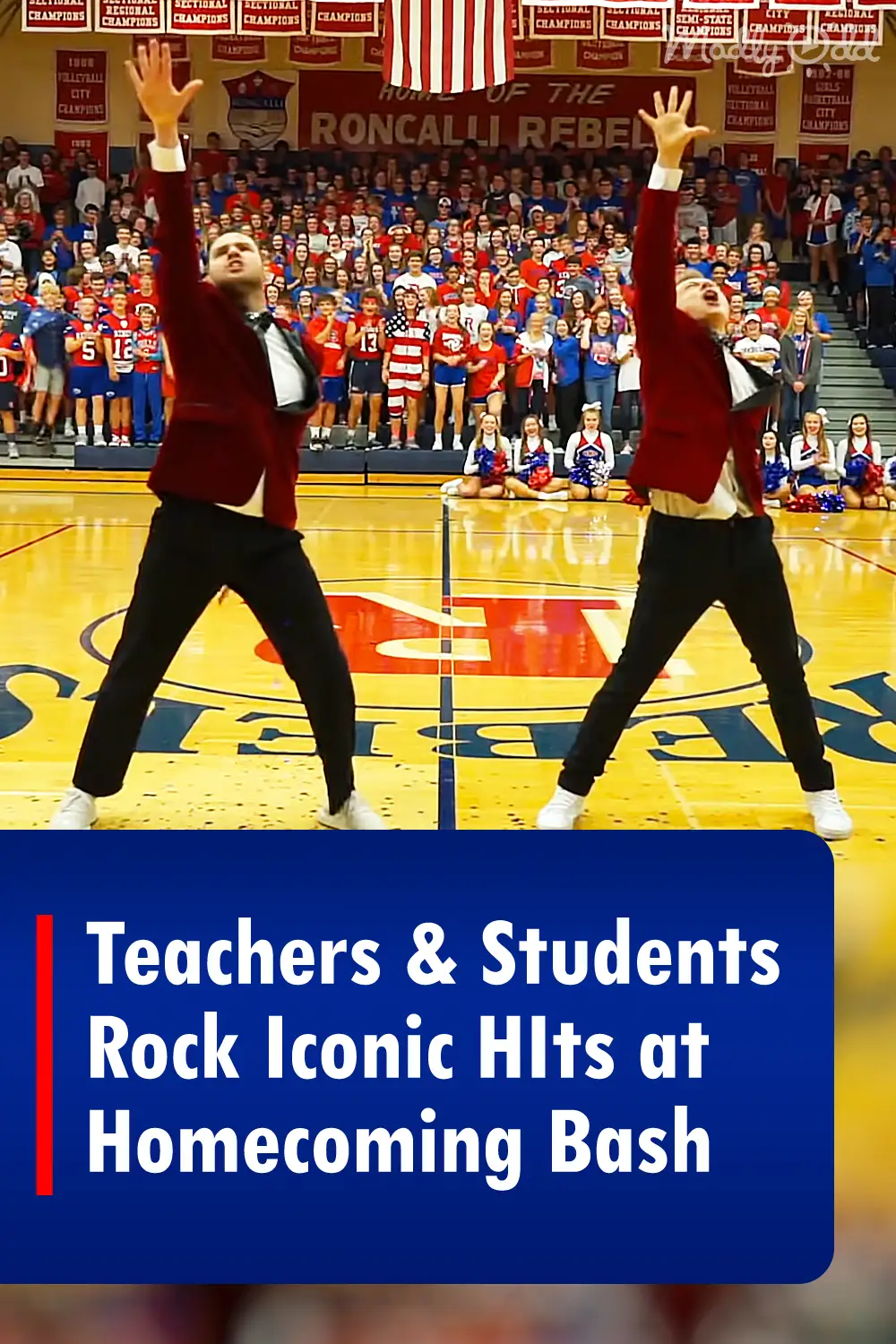Teachers & Students Rock Iconic HIts at Homecoming Bash