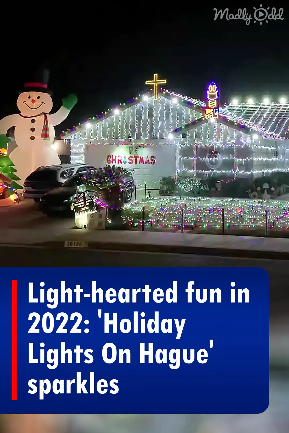 Light-hearted fun in 2022: \'Holiday Lights On Hague\' sparkles