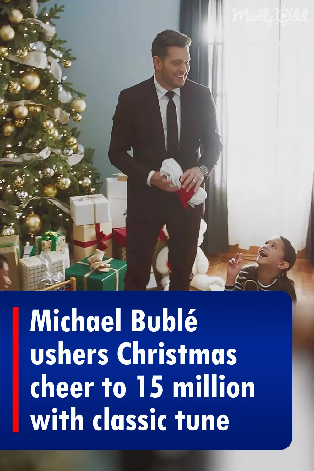 Michael Bublé ushers Christmas cheer to 15 million with classic tune