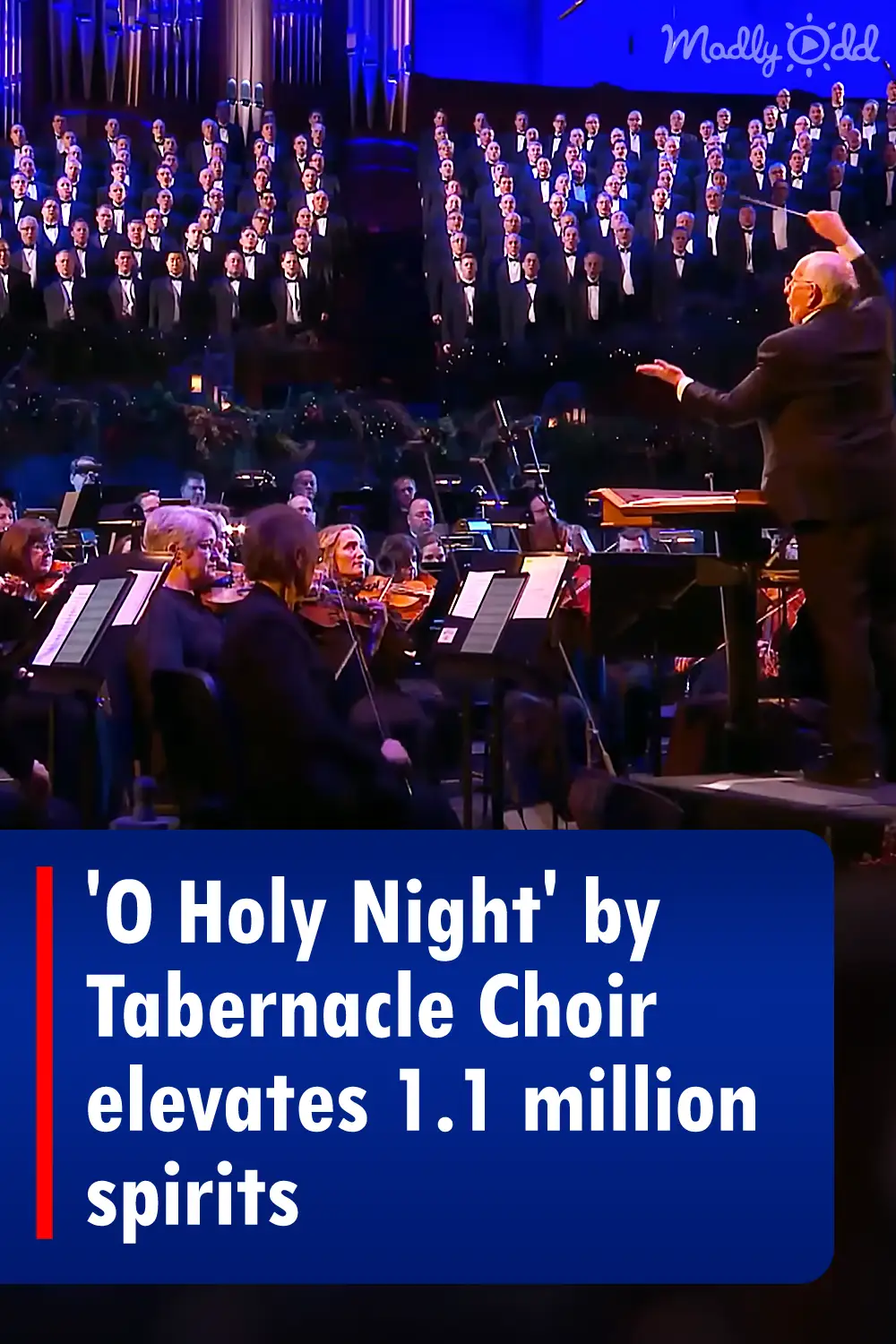 \'O Holy Night\' by Tabernacle Choir elevates 1.1 million spirits