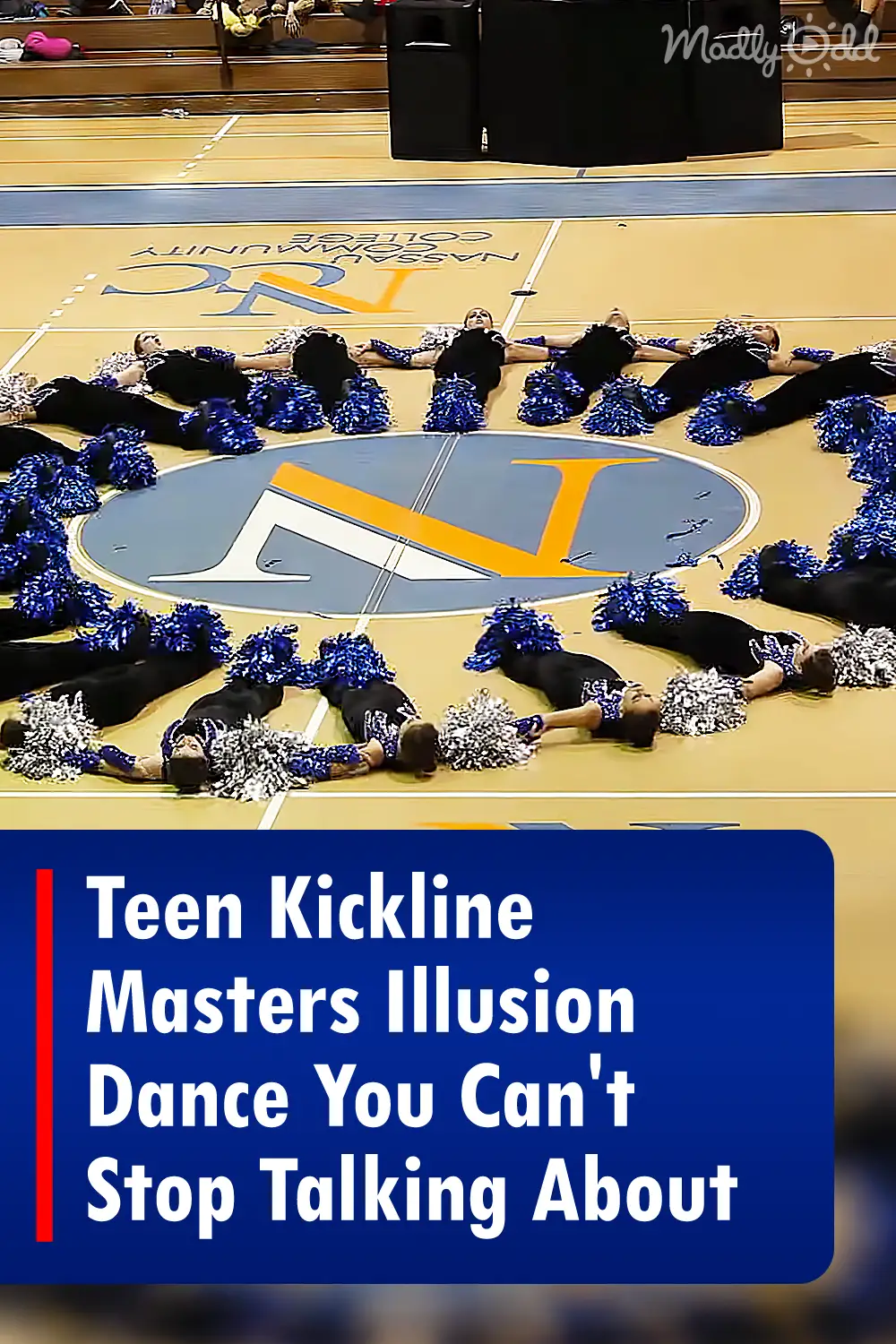 Teen Kickline Masters Illusion Dance You Can\'t Stop Talking About