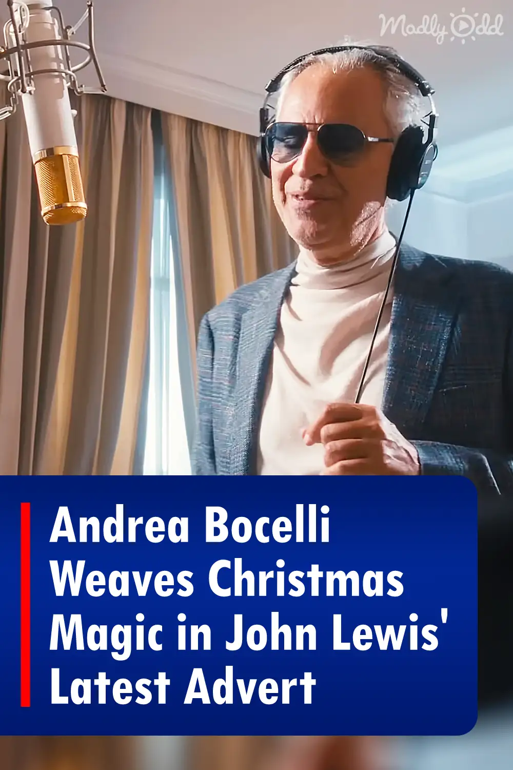 John Lewis Christmas ad singer Andrea Bocelli's family life