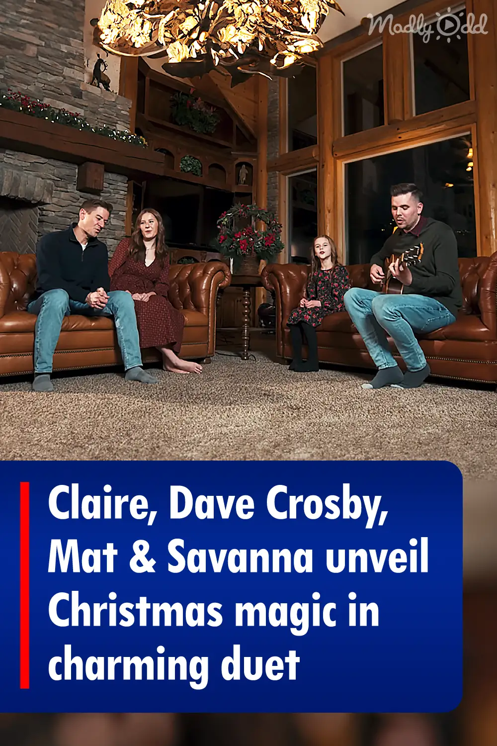 Claire, Dave Crosby, Mat & Savanna unveil Christmas magic in charming duet