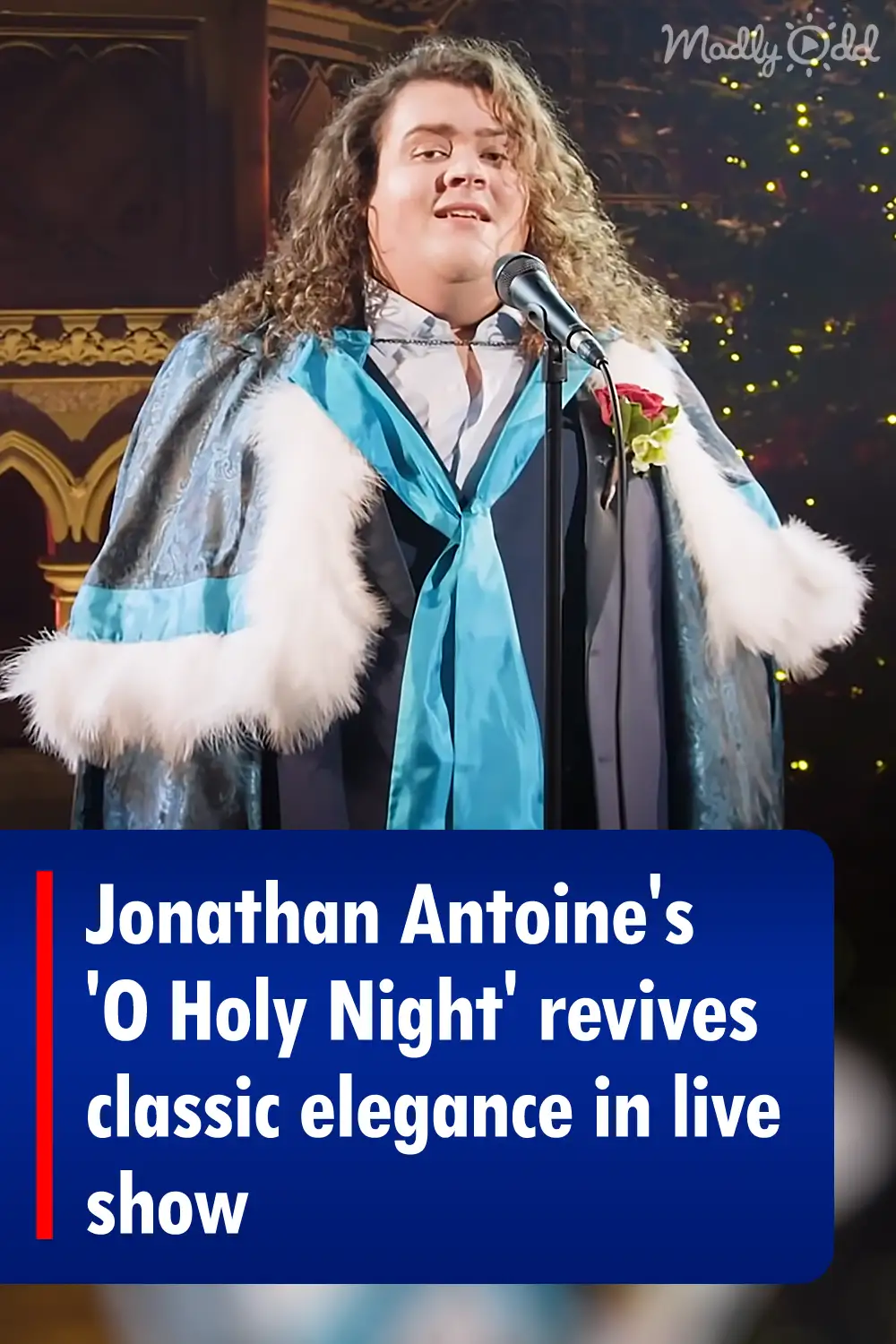 Jonathan Antoine\'s \'O Holy Night\' revives classic elegance in live show