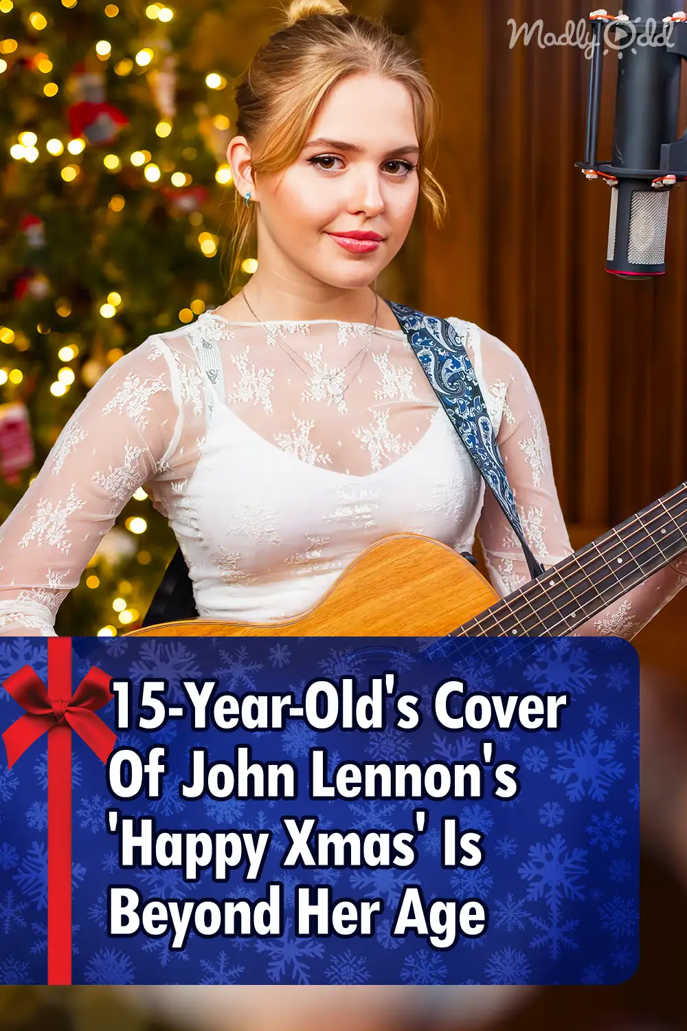 15-Year-Old\'s Cover Of John Lennon\'s \'Happy Xmas\' Is Beyond Her Age