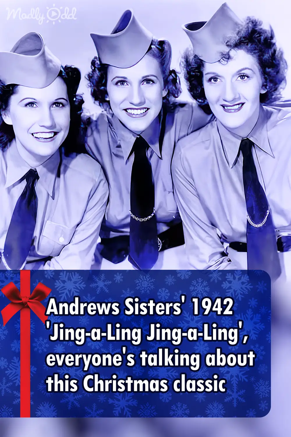 Andrews Sisters\' 1942 \'Jing-a-Ling Jing-a-Ling\', everyone\'s talking about this Christmas classic