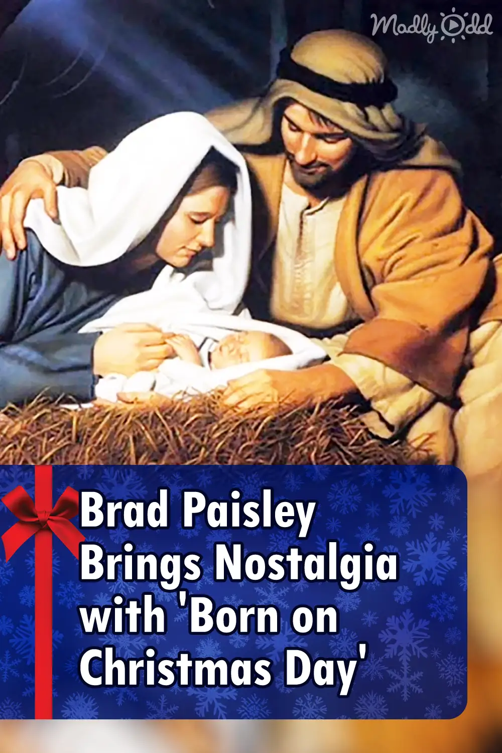 Brad Paisley Brings Nostalgia with \'Born on Christmas Day\'