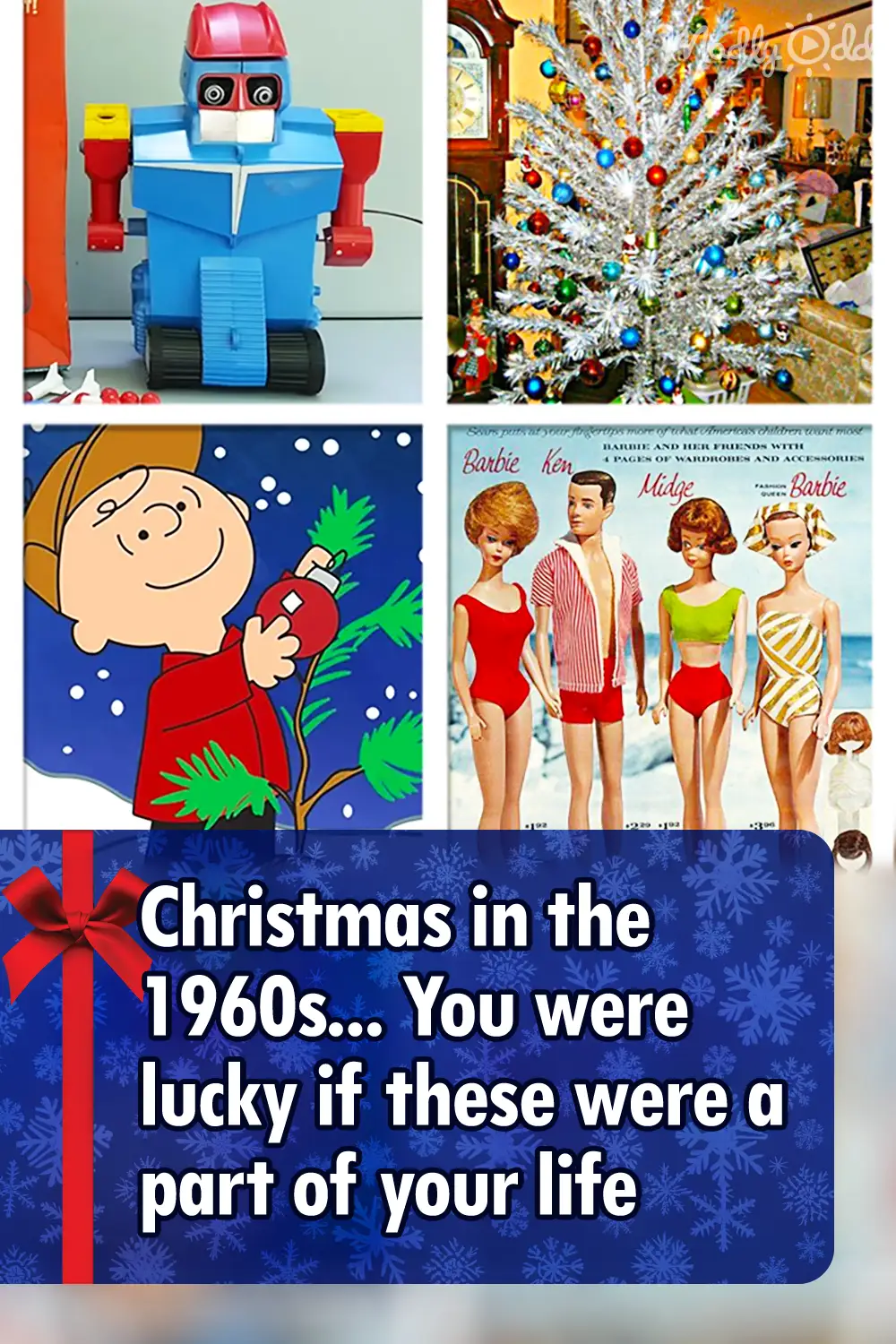 Christmas in the 1960s... You were lucky if these were a part of your life