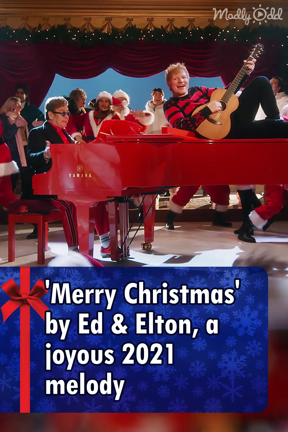 \'Merry Christmas\' by Ed & Elton, a joyous 2021 melody
