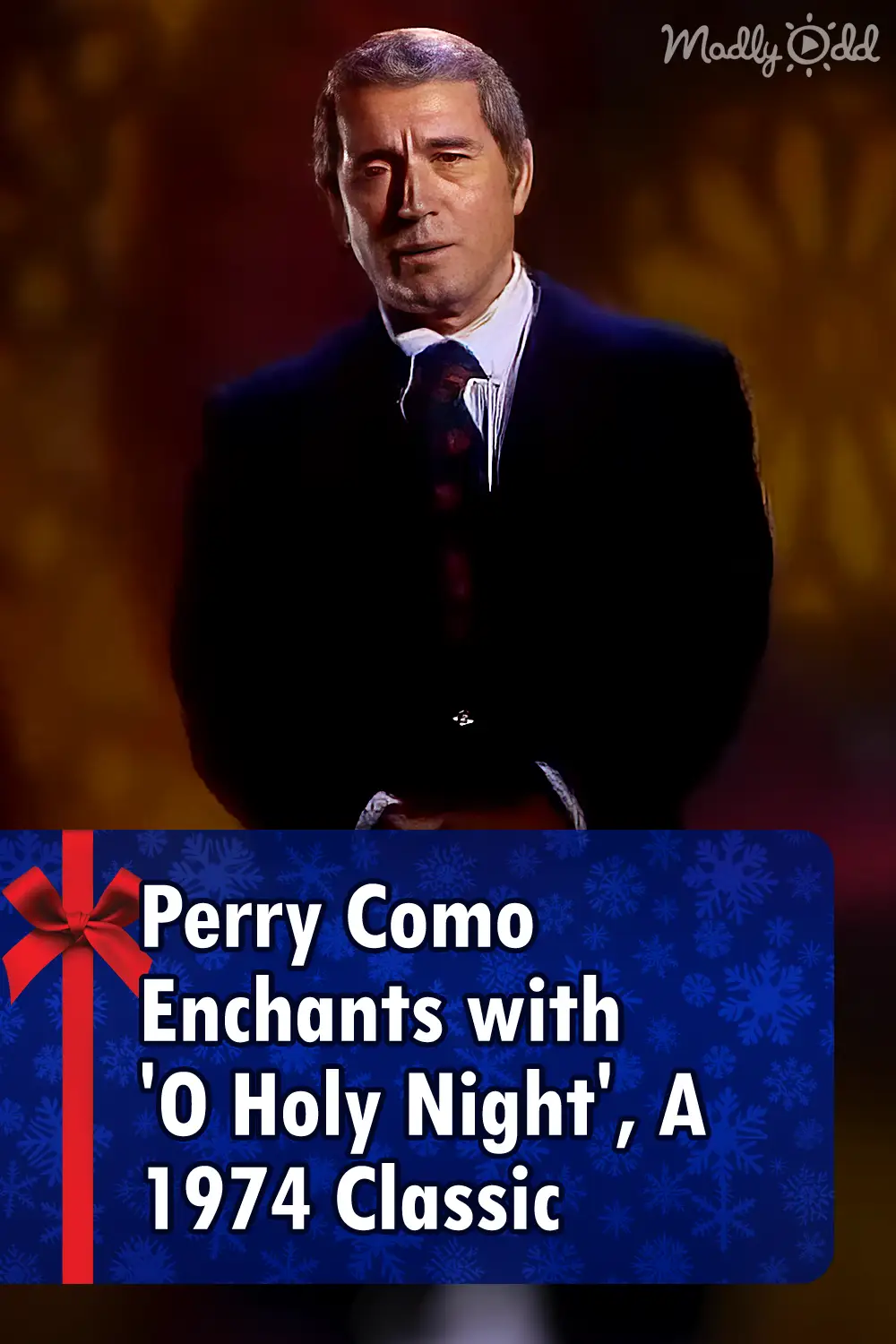 Perry Como Enchants with \'O Holy Night\', A 1974 Classic