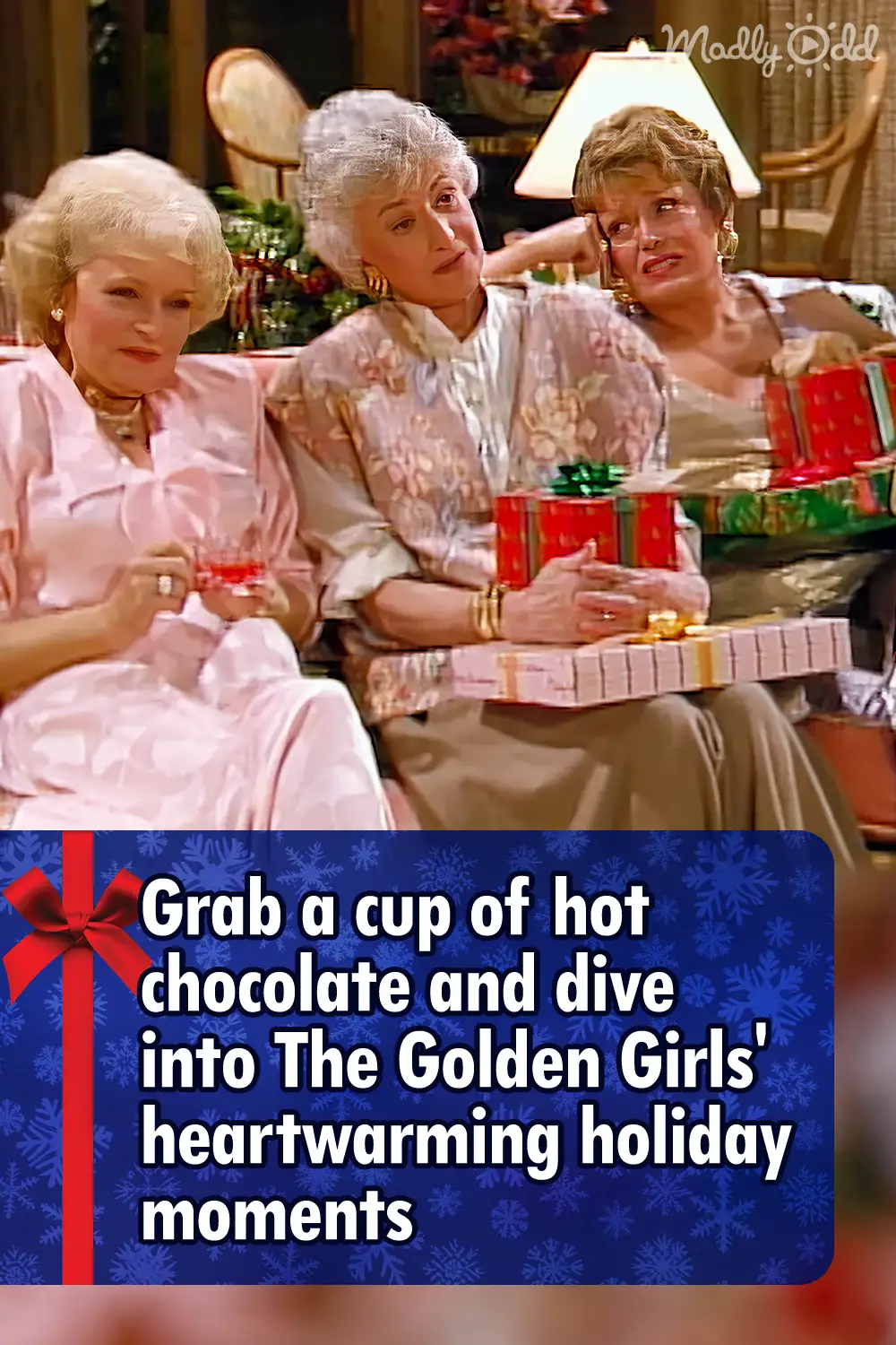 Grab a cup of hot chocolate and dive into The Golden Girls\' heartwarming holiday moments