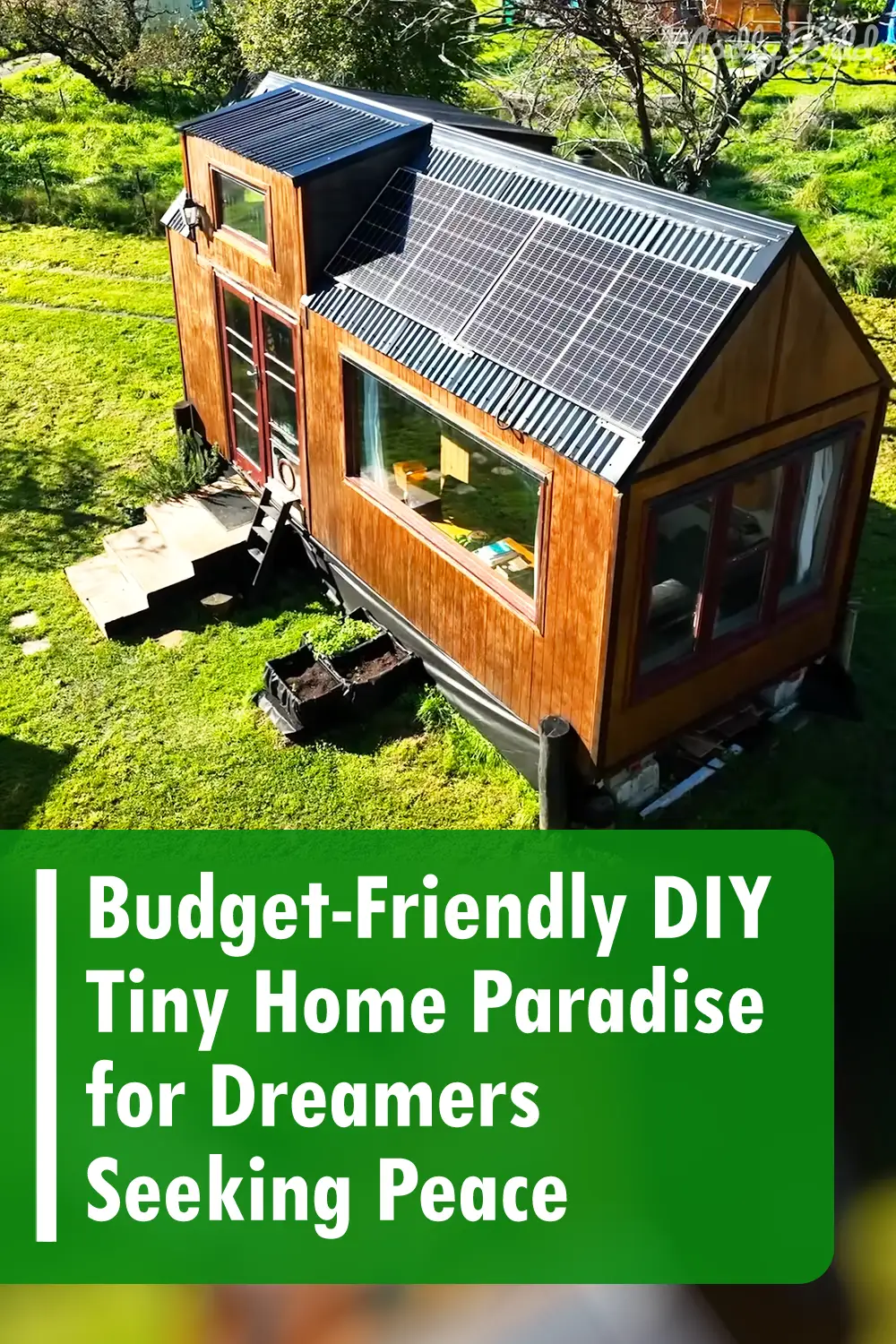 Budget-Friendly DIY Tiny Home Paradise for Dreamers Seeking Peace