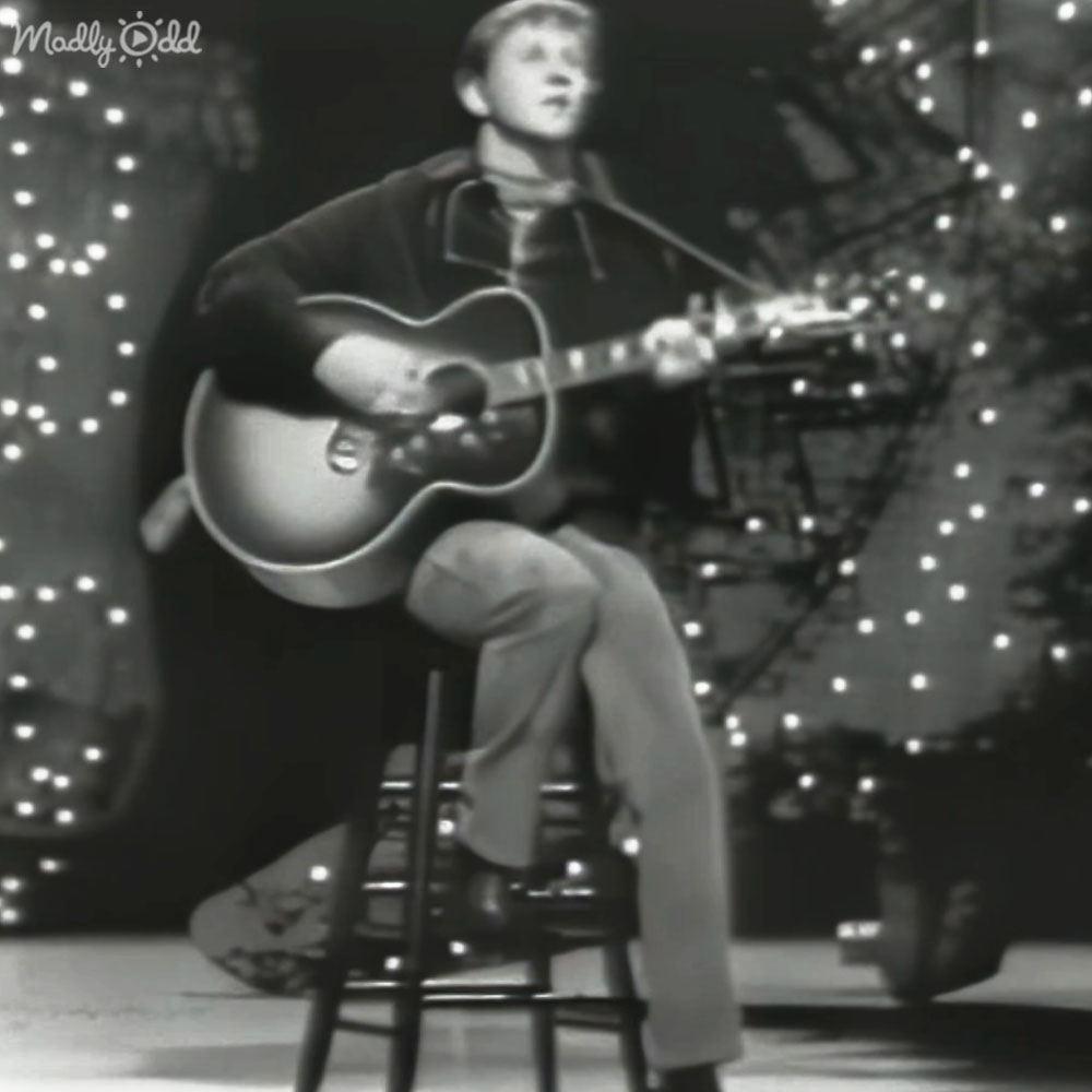 Bob Lind performing 'Elusive Butterfly' in 1965 video