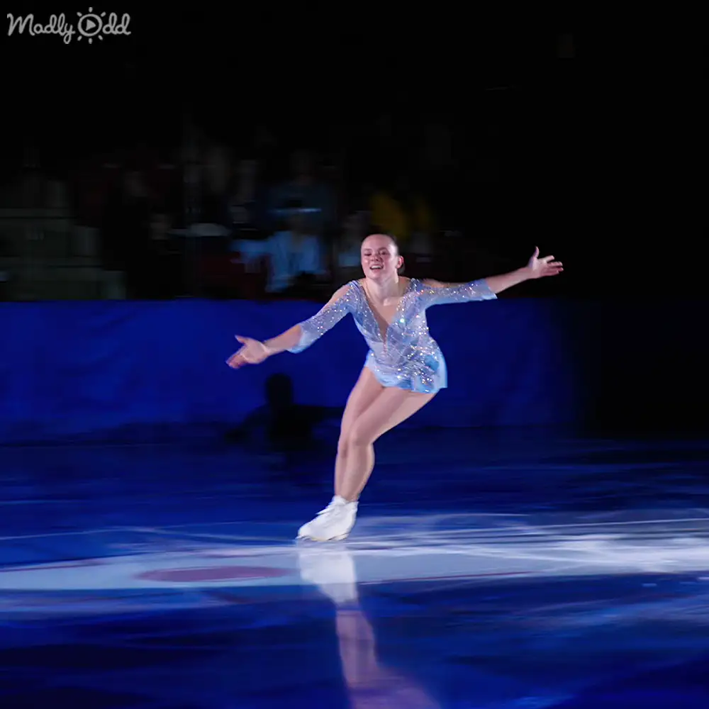 Emotion and elegance in Mariah Bells ice performance