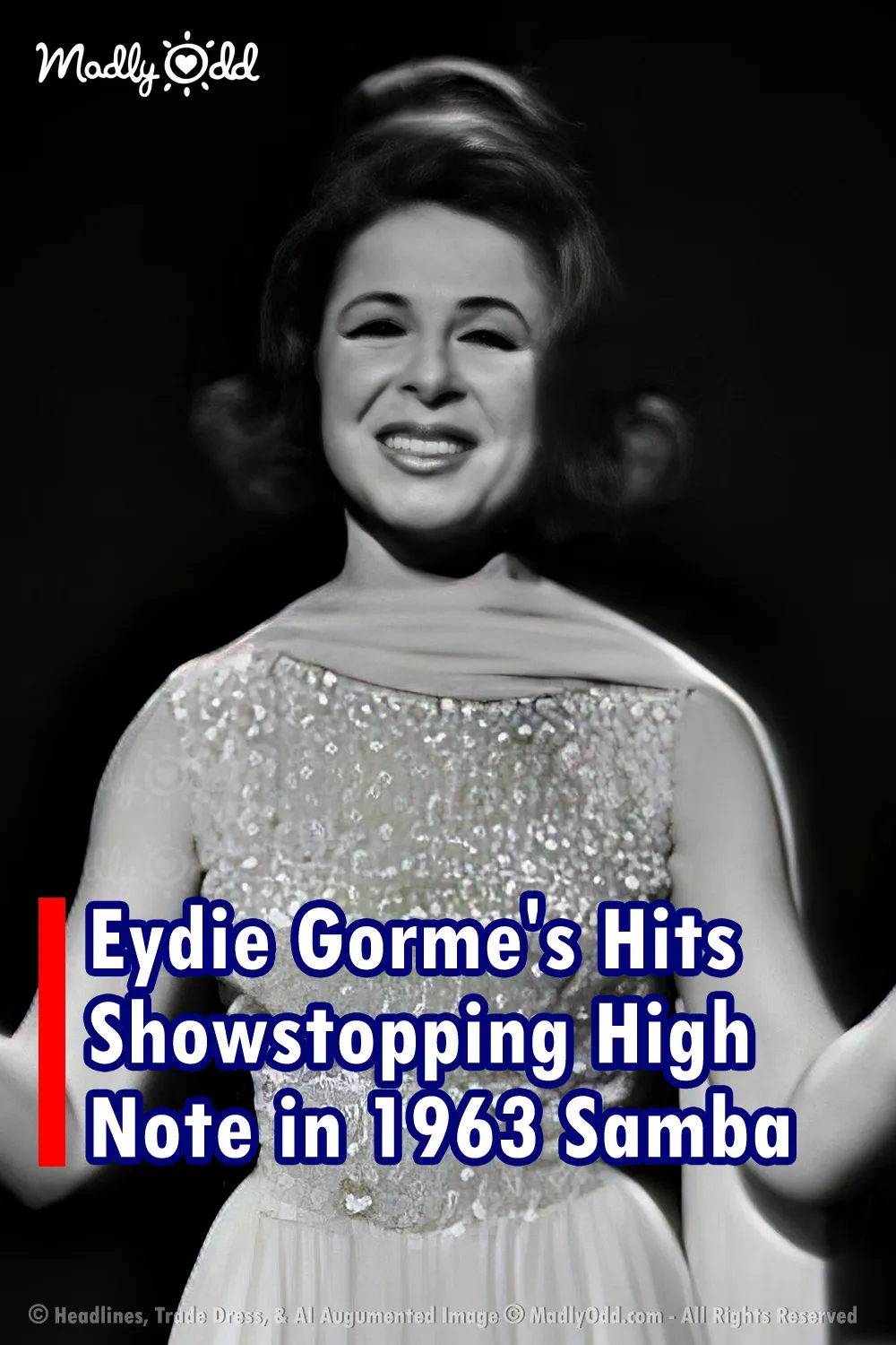 Eydie Gorme\'s Stratospheric High Note Stuns in Dazzling 1963 Bossa Nova Number