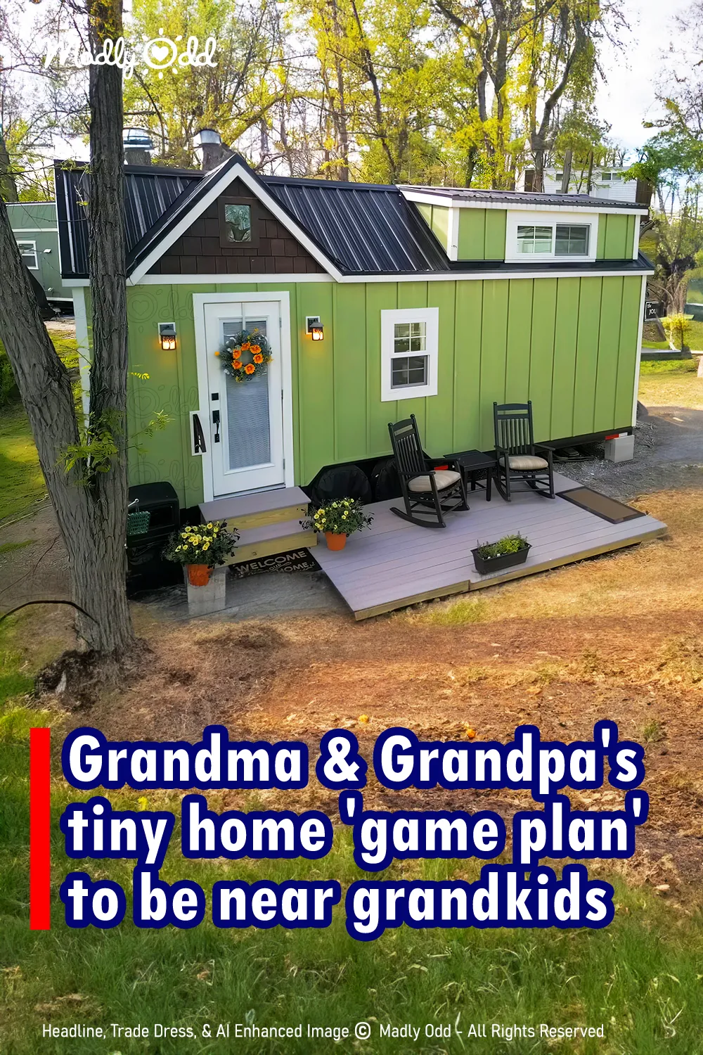 How Retirees Set Up Tiny Home Close to Kids for More Grandkid Time