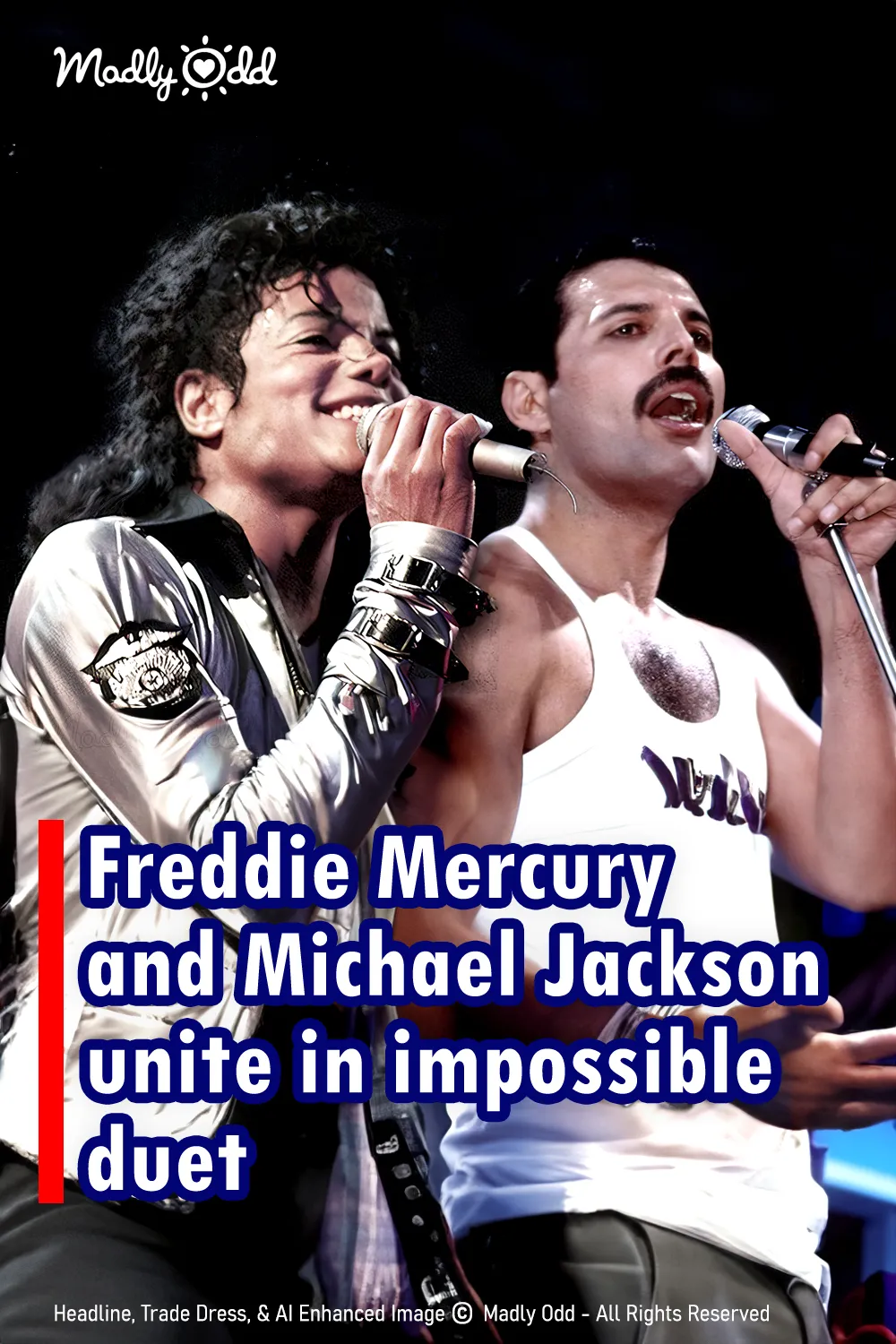 Freddie Mercury and Michael Jackson sing an \'impossible\' duet