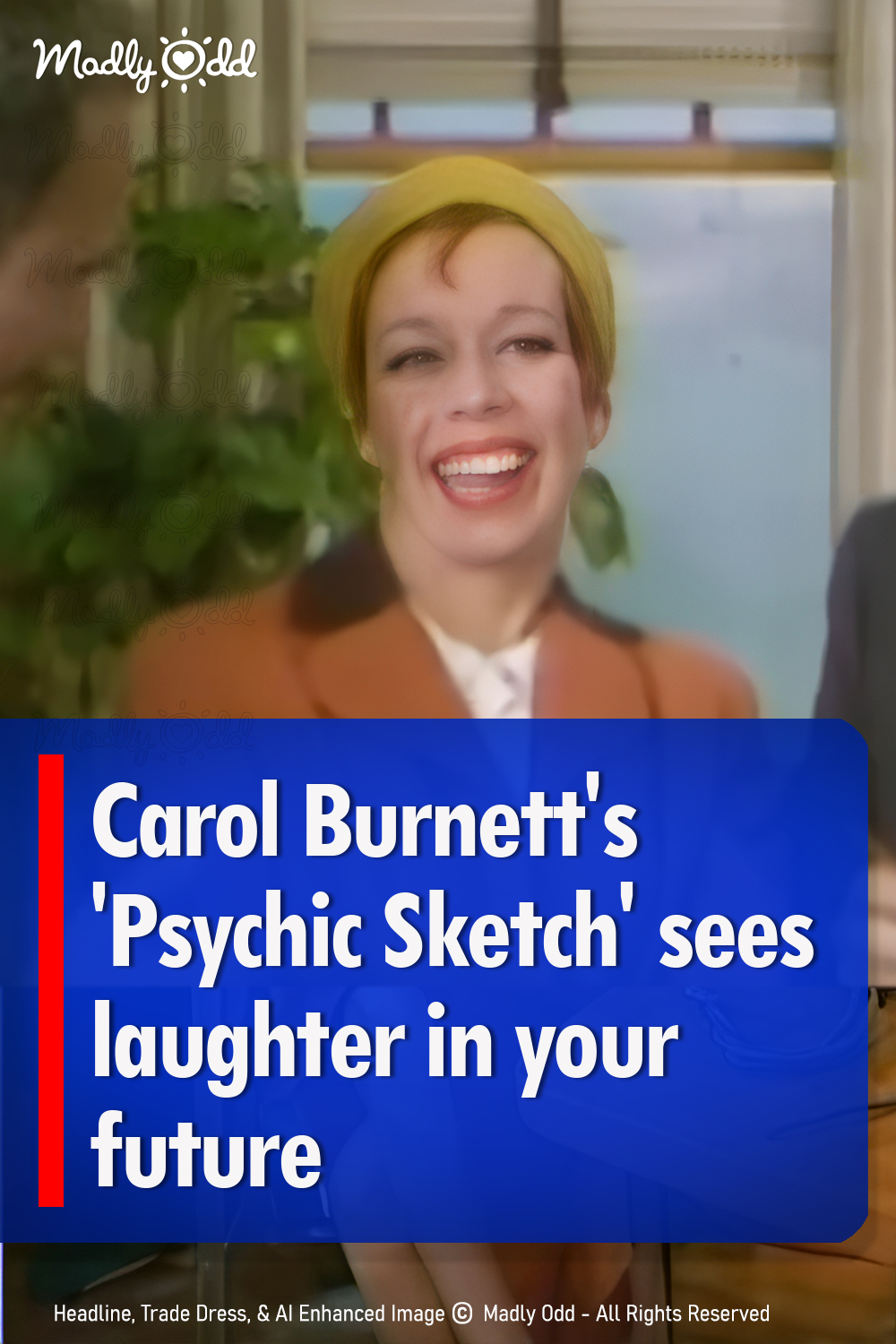 \'Psychic\' Carol Burnett foresees lots of laughter in your future