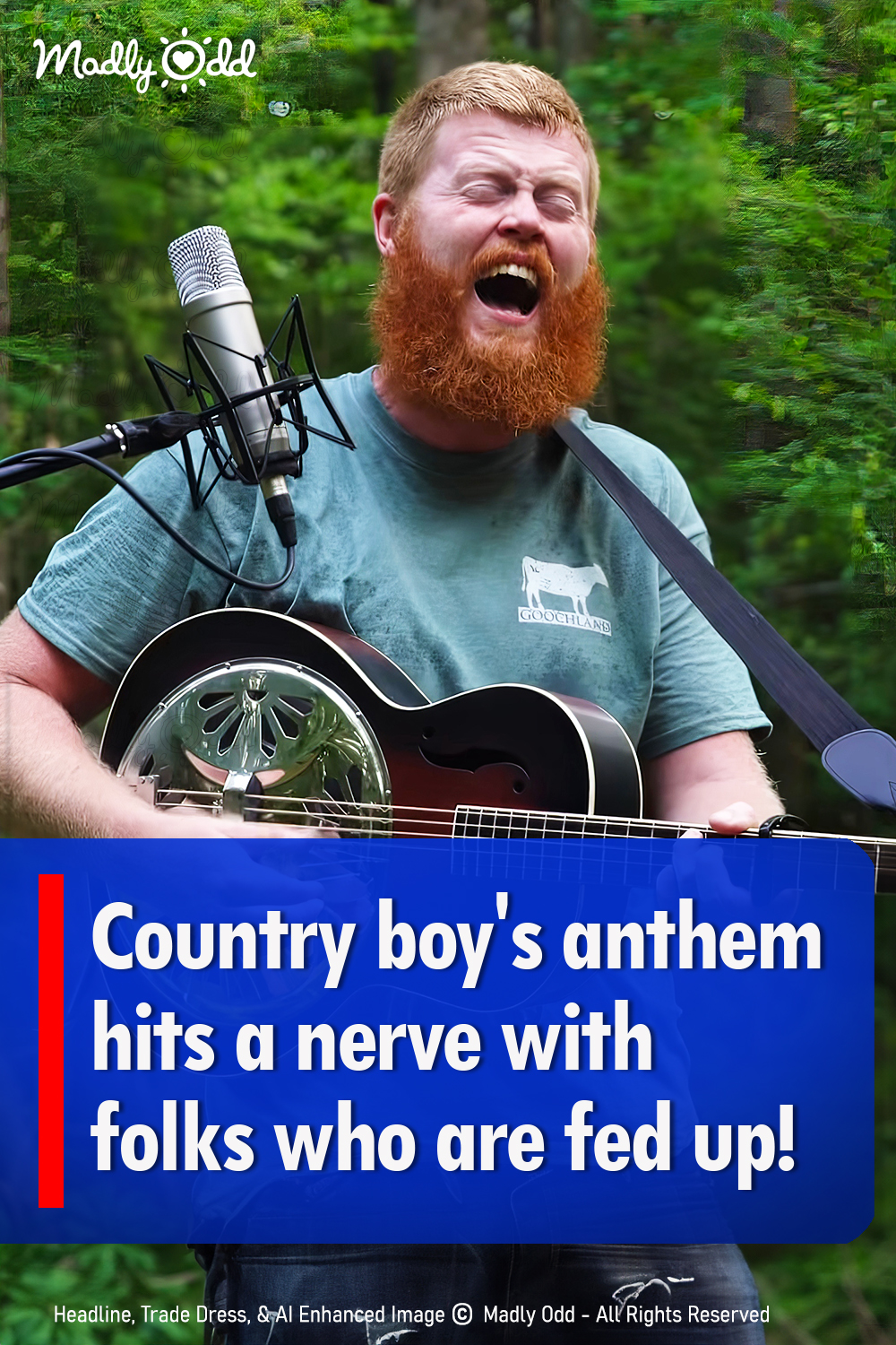 Country boy\'s anthem hits a nerve with folks who are fed up!